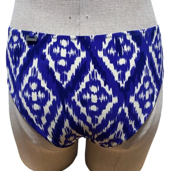 Zingara Swimwear 6 Bottom Blue White Lycra - Picture 3 of 13